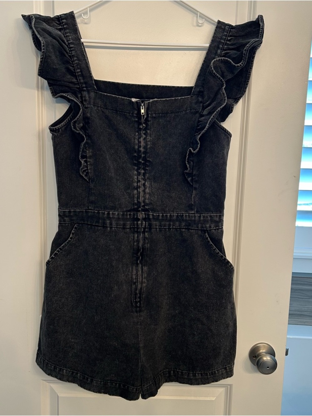 Baltic Born Montgomery Black Denim Romper